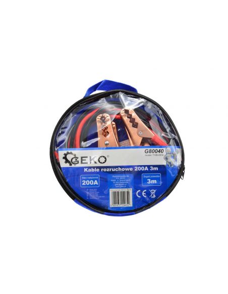 Kable rozruchowe GEKO 200 A / 3 m - G80040 - GEKO - 1