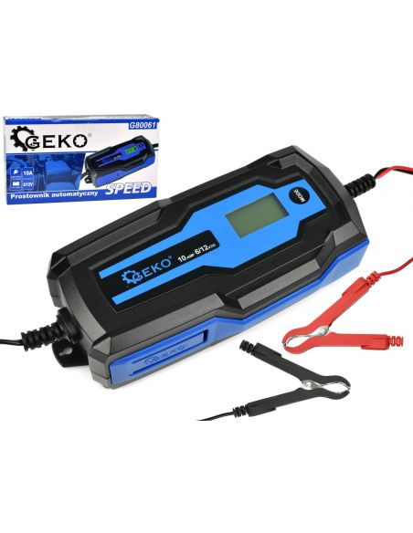 Prostownik automatyczny GEKO Speed 6/12 V 10 A - G80061 - GEKO - 1
