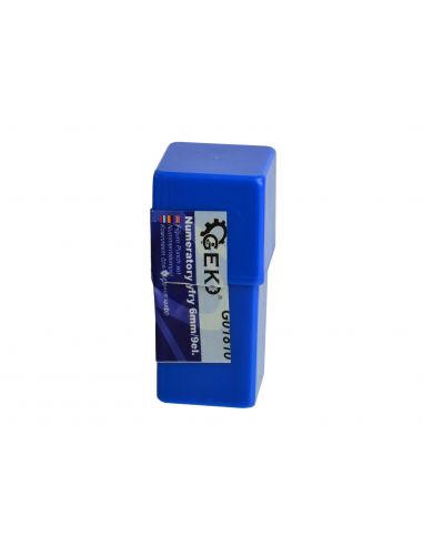 Zestaw numeratorów cyfry 6 mm GEKO - G01810 - GEKO - 4