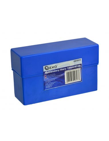 Zestaw numeratorów litery 10 mm GEKO - G01815 - GEKO - 4