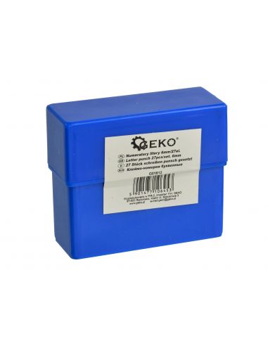 Zestaw numeratorów litery 6 mm GEKO - G01812 - GEKO - 4