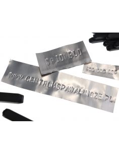 Zestaw numeratorów litery 8 mm GEKO - G01813 - GEKO - 1