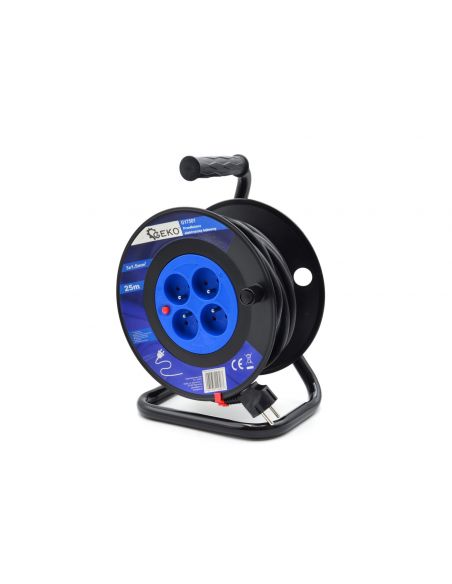Przedłużacz elektryczny bębnowy 3x1,5 mm / 25 m GEKO - G17501 - GEKO - 1