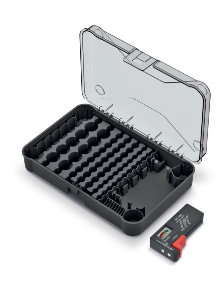 Organizer na baterie z testerem Kistenberg Battery Box KBBT