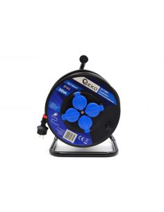Przedłużacz elektryczny bębnowy 3x1,5 mm IP44 / 50 m GEKO - G17505 - GEKO - 1 2