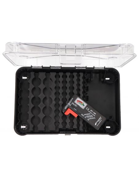 Organizer na baterie z testerem Kistenberg Battery Box KBBT