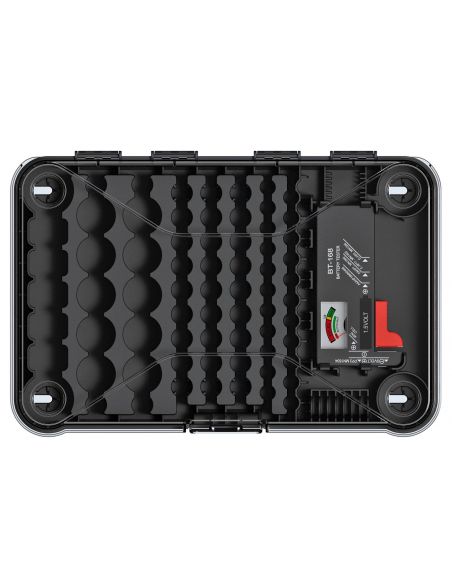 Organizer na baterie z testerem Kistenberg Battery Box KBBT