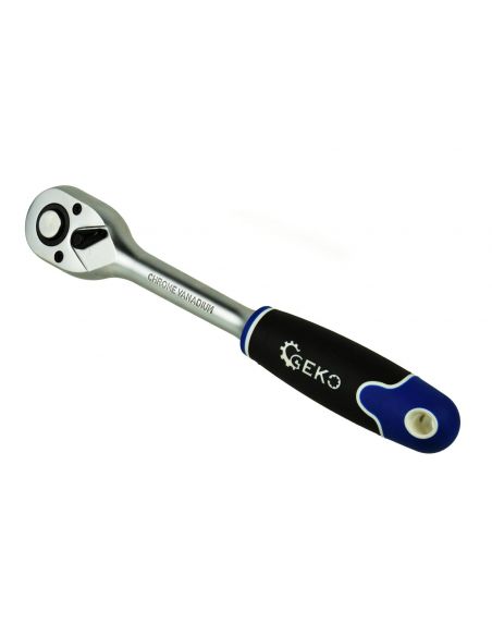 Zestaw kluczy nasadowych 1/2" CrV 19 el. GEKO - G10103 - GEKO - 5