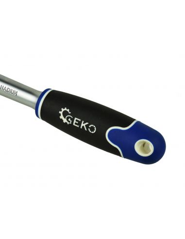 Zestaw kluczy nasadowych 1/2" CrV 19 el. GEKO - G10103 - GEKO - 6