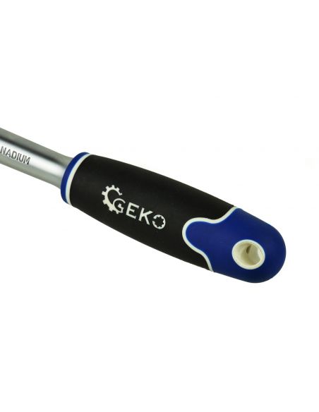 Zestaw kluczy nasadowych 1/2" CrV 19 el. GEKO - G10103 - GEKO - 6