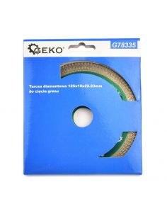 Tarcza diamentowa do cięcia gresu 125 x 10 x 22 GEKO - G78335 - GEKO - 1 2