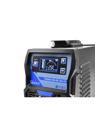 Spawarka GEKO MMA IGBT 250 A LCD - zestaw - G80086-G - GEKO - 6
