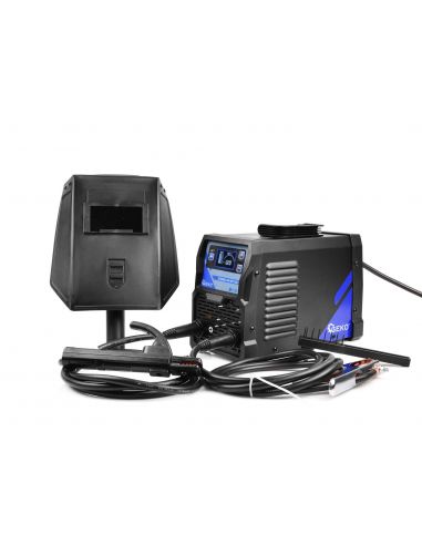 Spawarka GEKO MMA IGBT 250 A LCD - zestaw - G80086-G - GEKO - 12