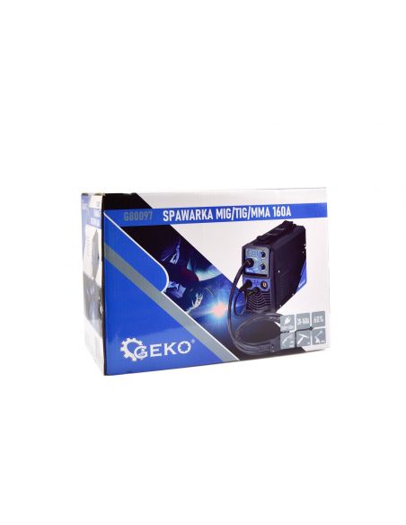 Spawarka GEKO MIG/TIG/MMA-160 - zestaw - G80097-G - GEKO - 15