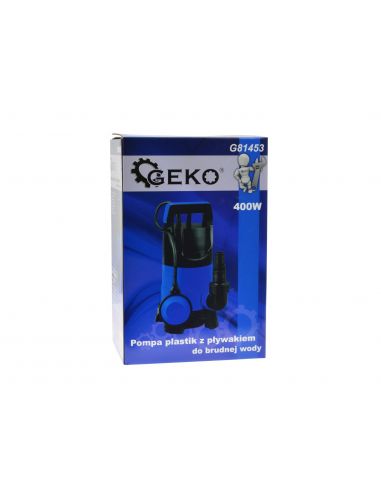Pompa do wody brudnej GEKO z pływakiem - G81453 - GEKO - 6