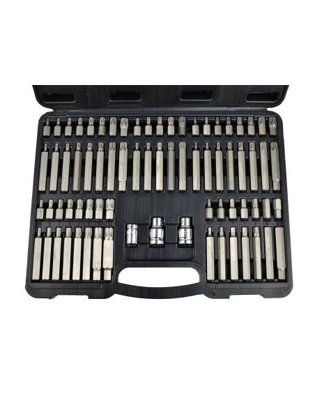 Zestaw bitów w walizce 1/2" 3/8" 75 el. GEKO - G10036 - GEKO - 2