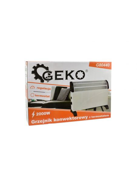 Grzejnik konwektorowy z termostatem 2 kW GEKO - G80440 - GEKO - 7