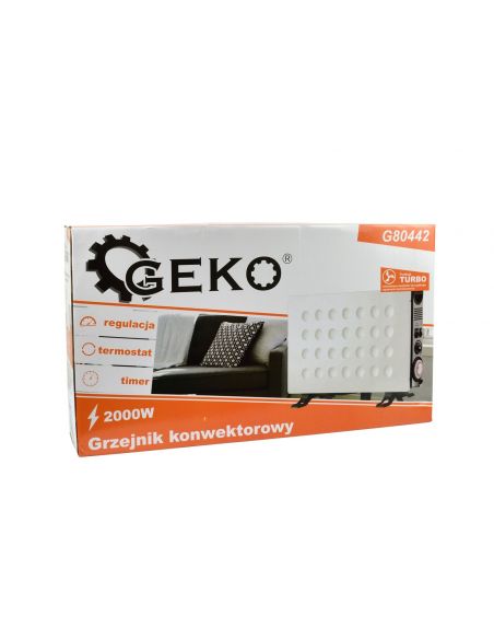 Grzejnik konwektorowy TURBO z timerem 2 kW GEKO - G80442 - GEKO - 8