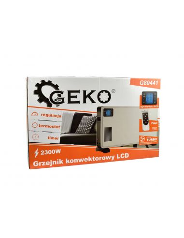 Grzejnik konwektorowy TURBO z LCD i pilotem 2,3 kW GEKO - G80441 - GEKO - 11