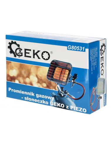 Promiennik gazowy z piezo na butlę 3,6 kW GEKO - G80531 - GEKO - 6
