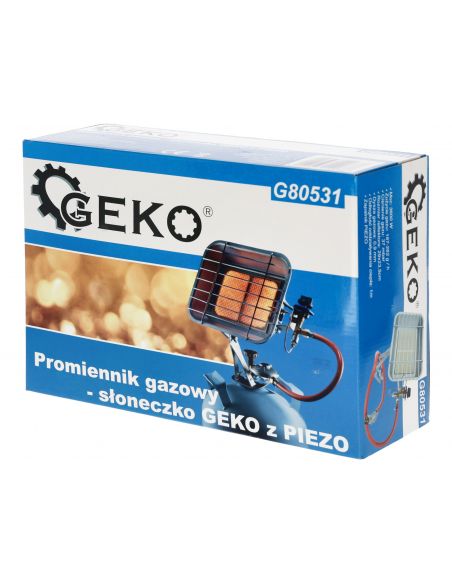 Promiennik gazowy z piezo na butlę 3,6 kW GEKO - G80531 - GEKO - 6