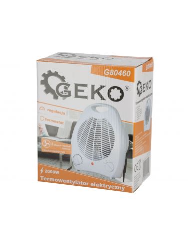 Termowentylator elektryczny farelka 2000 W GEKO - G80460 - GEKO - 9