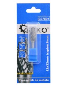 Frez trzpieniowy płomieniowy 12x32x6 GEKO - G37501 - GEKO - 1 2