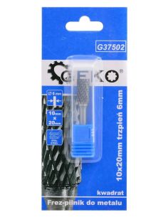 Frez trzpieniowy walcowy 10x20x6 GEKO - G37502 - GEKO - 1 2