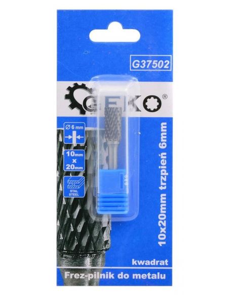 Frez trzpieniowy walcowy 10x20x6 GEKO - G37502 - GEKO - 2