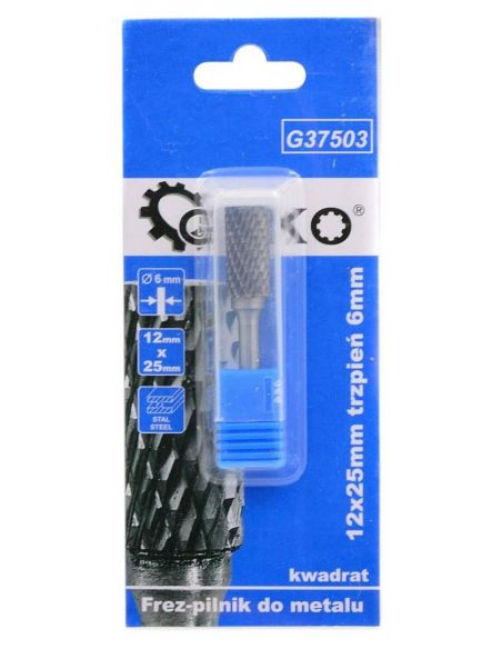 Frez trzpieniowy walcowy 12x25x6 GEKO - G37503 - GEKO - 2