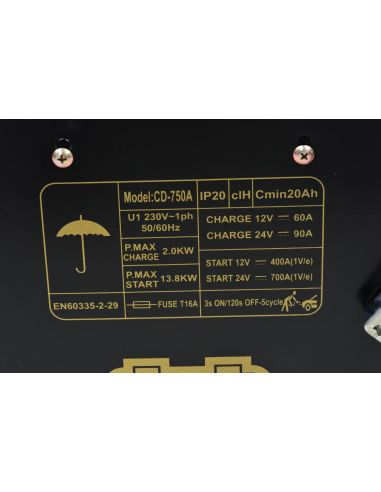 Prostownik z rozruchem Class 750 LCD GEKO - G80032 - GEKO - 6