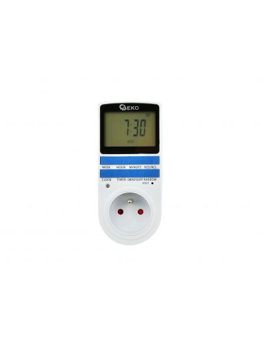 Programator czasowy włącznik/wyłącznik prądu GEKO - G03346 - GEKO - 2