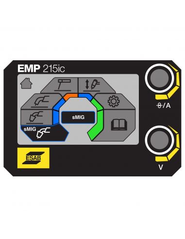 Spawarka 3w1 ESAB Rebel EMP 215ic - zestaw - 0700300985-G - ESAB - 5