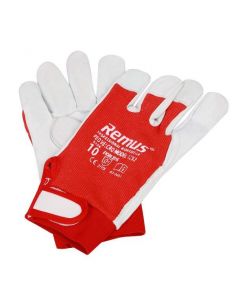 Skórzane rękawice robocze Remus Velcro Red / para / FIXWELD - remus_velcro_r-G - FIXWELD - 1