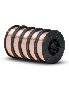 Zestaw 5x drut spawalniczy SG2 G3Si1 0,8 mm / 5,0 kg / FIXWELD - drut_sg2_0_8_5_px5 - FIXWELD - 1