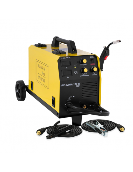 Spawarka Magnum MIG 170 W MMA IGBT - zestaw - U MI 170W MMA-G - Magnum - 5