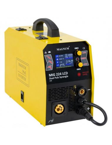 Spawarka Magnum MIG 224 LCD Dual Puls Synergia - zestaw - U MI 224 LCD-G - Magnum - 8