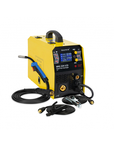 Spawarka Magnum MIG 224 LCD Dual Puls Synergia - zestaw - U MI 224 LCD-G - Magnum - 7