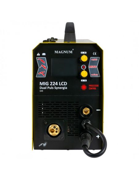 Spawarka Magnum MIG 224 LCD Dual Puls Synergia - zestaw - U MI 224 LCD-G - Magnum - 9