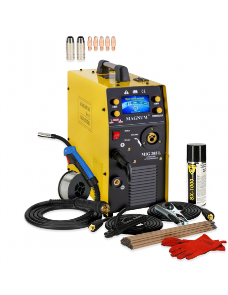 Spawarka Magnum MIG 205L - zestaw - U MI 205L AUT-G - Magnum - 4