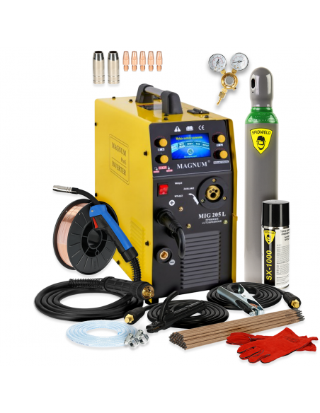 Spawarka Magnum MIG 205L - zestaw - U MI 205L AUT-G - Magnum - 3