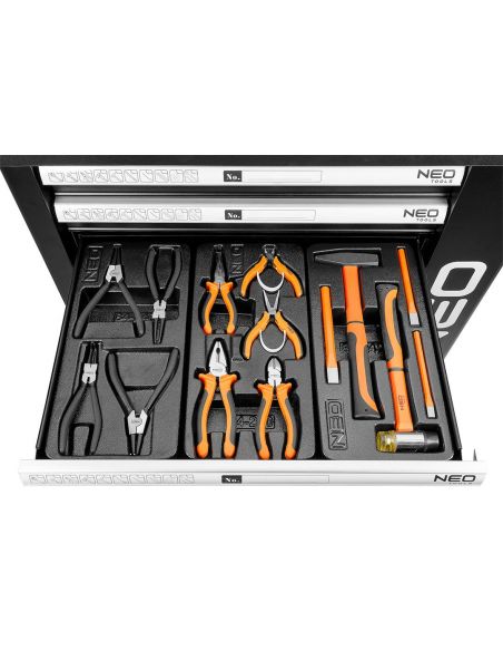 Szafka warsztatowa 7 szuflad, 149 elementów Neo Tools - 84-217+G - NEO Tools - 4