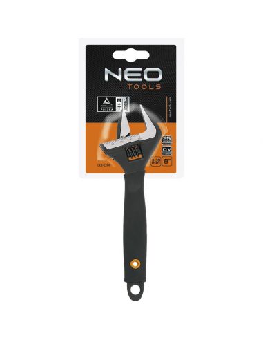 Klucz nastawny 200 mm, zakres 0-39 mm Neo Tools - 03-014 - NEO Tools - 8