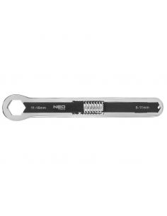 Klucz oczkowy nastawny, dwustronny 5 - 16 mm Neo Tools - 03-030 - NEO Tools - 1