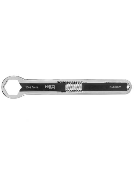 Klucz oczkowy nastawny, dwustronny 5 - 27 mm Neo Tools - 03-031 - NEO Tools - 1