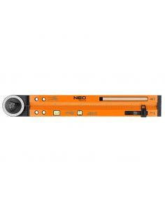 Kątomierz nastawny z poziomicą 500 mm, 2 libelle, ołówek Neo Tools - 72-225 - NEO Tools - 1