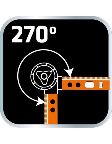 Kątomierz nastawny z poziomicą 500 mm, 2 libelle, ołówek Neo Tools - 72-225 - NEO Tools - 14