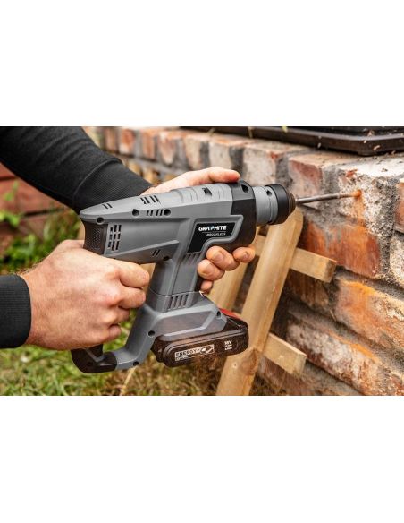 Młotowiertarka akumulatorowa Energy+ 18V Graphite - 58G027 - Graphite - 8