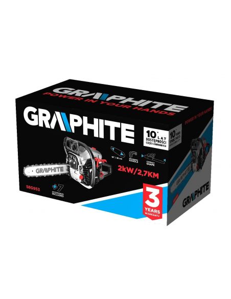 Pilarka łańcuchowa spalinowa Graphite 2 kW 2.7 KM 16" - 58G953 - Graphite - 8