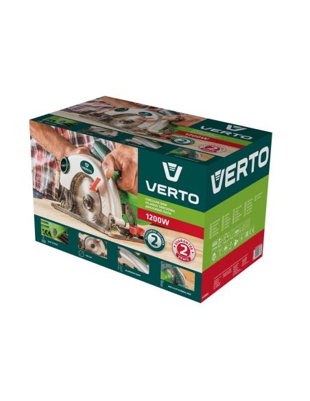 Pilarka tarczowa Verto 1200 W - 52G682 - Graphite - 2
